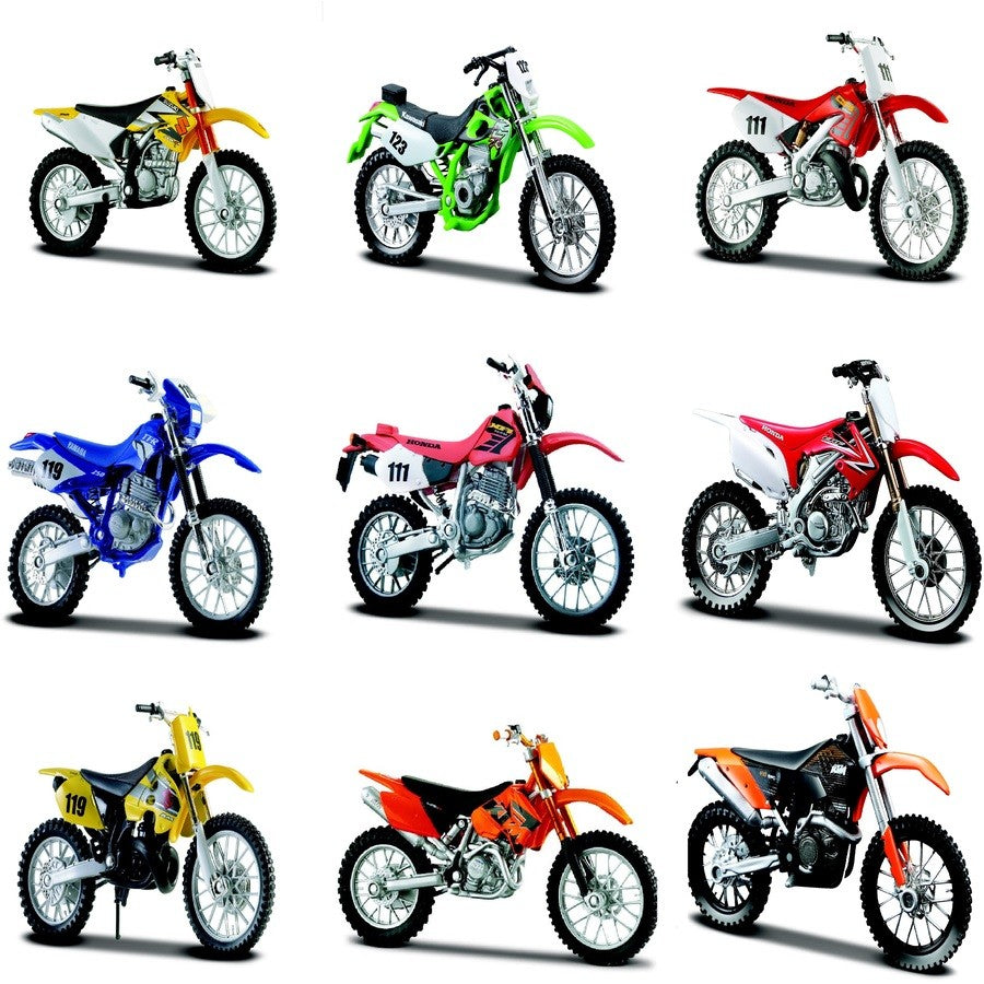 Maisto 1 18 2 Wheeler Motorbikes Assorted Letti Me