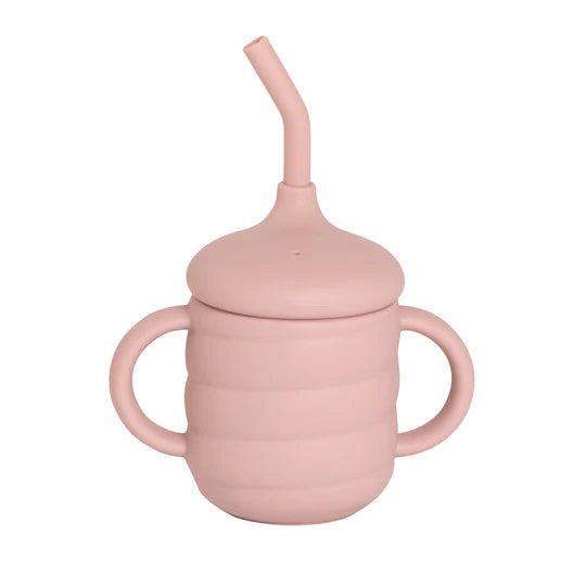 Silicone Sippy Cup with Straw