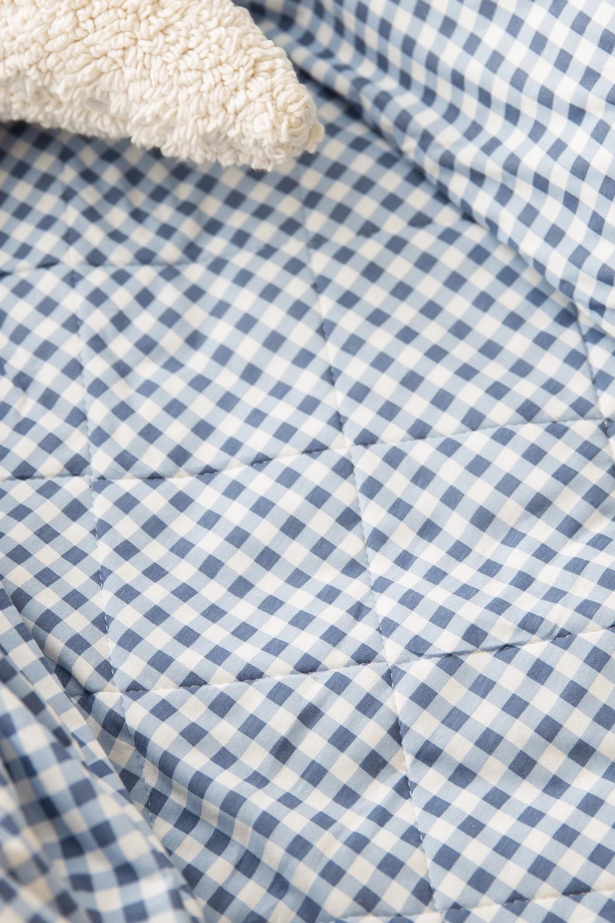 Bed Wetting Mat | Blue Gingham