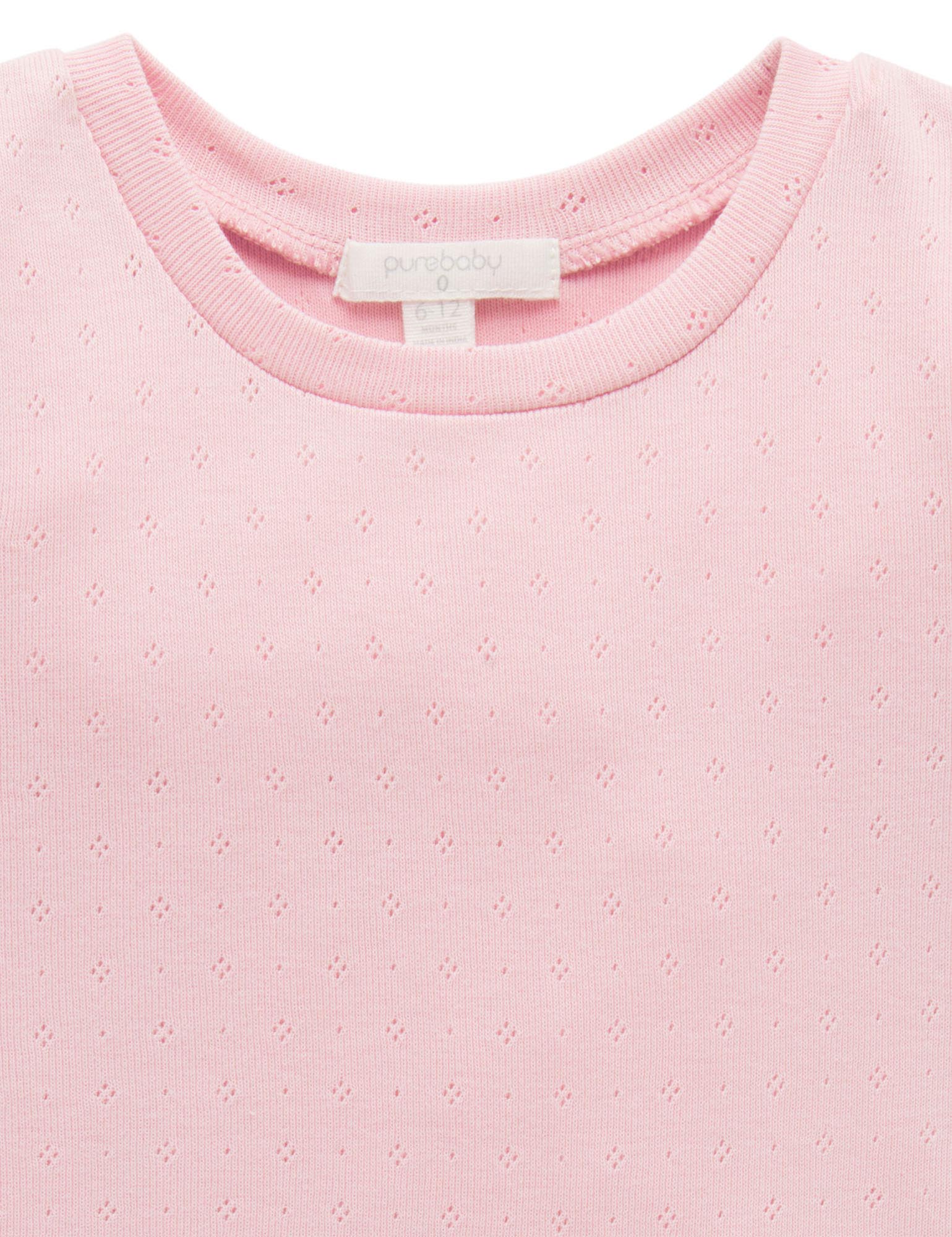 Pointelle Tee