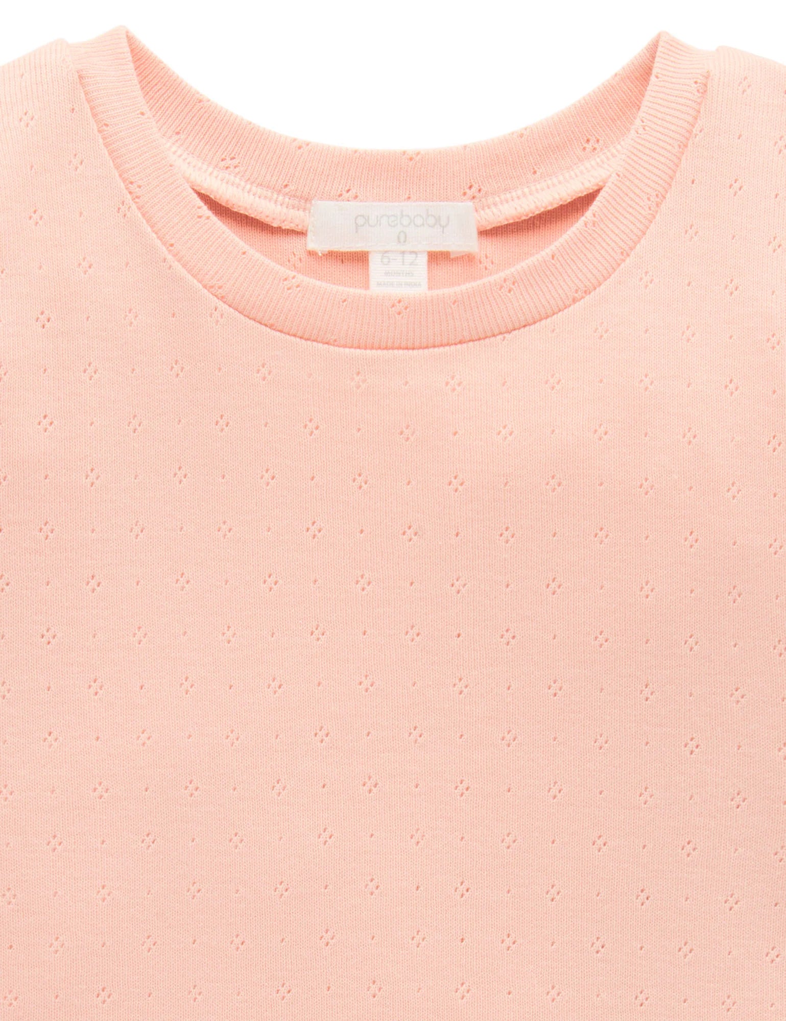 Pointelle Tee