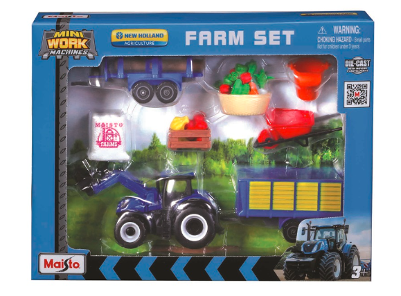 Mini Work Machines Farm Play Set