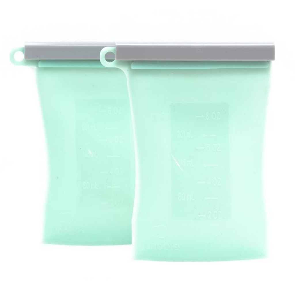 Junobie Reusable Silicone Breastmilk Storage Bags- 2pk