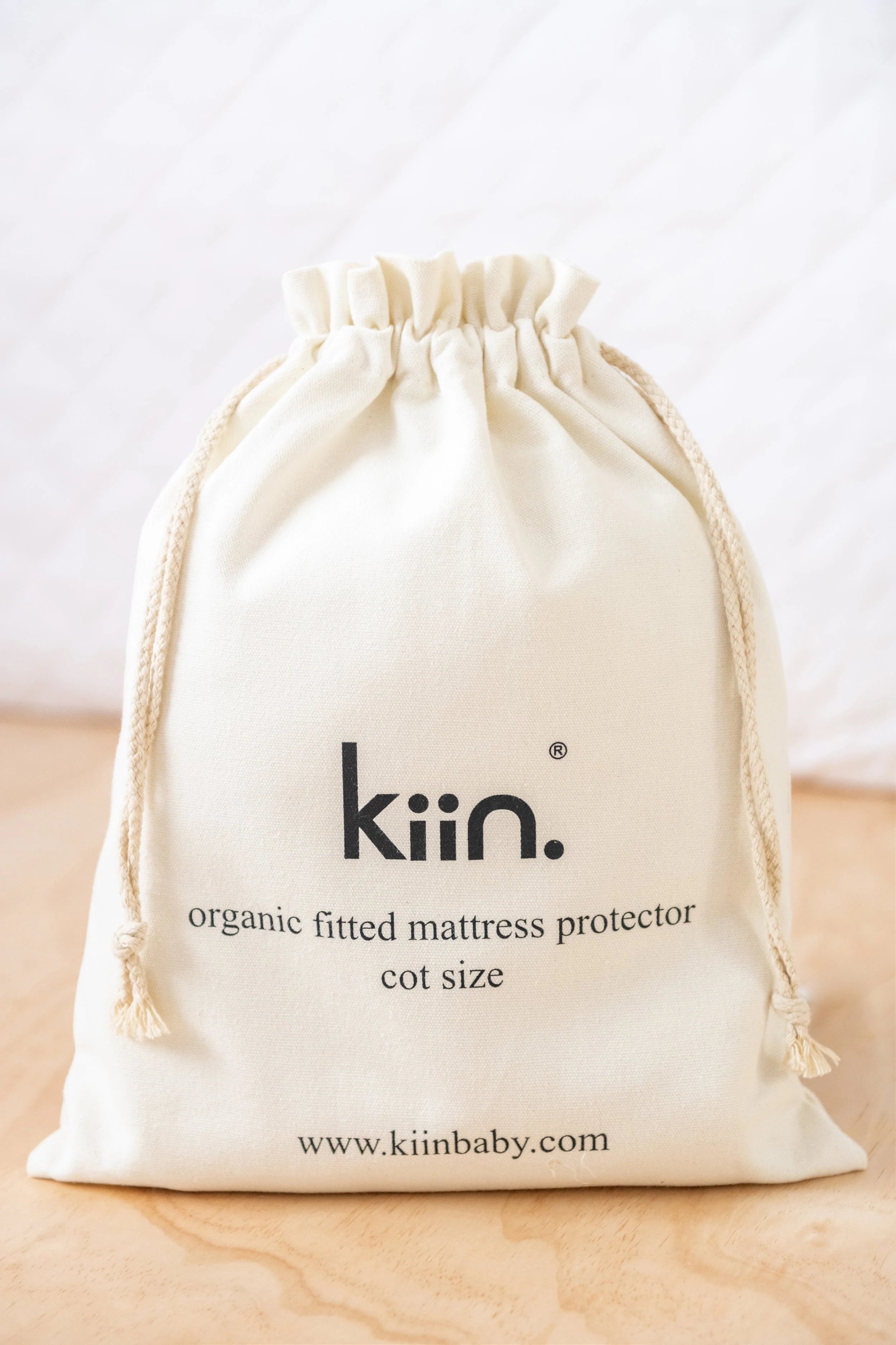Kiin | Organic Fitted Mattress Protector | 3 Sizes